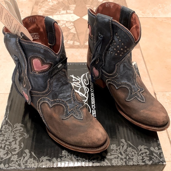 Dan Post NEW Leather Above Ankle Boots